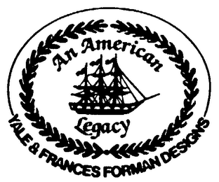 AN AMERICA LEGACY ALSO OTHER NOTATIONS logo