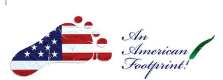 AN AMERICAN FOOTPRINT! logo
