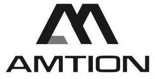 AN AMTION logo