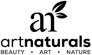 AN ARTNATURALS BEAUTY · ART · NATURE logo