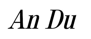 AN DU logo