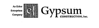 AN ECKER ENTERPRISES COMPANY GYPSUM CONSTRUCTION, INC. logo