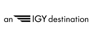 AN IGY DESTINATION logo