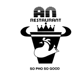AN RESTAURANT SO PHO SO GOOD logo