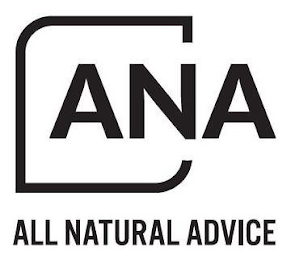 ANA ALL NATURAL ADVICE logo