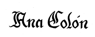 ANA COLON logo