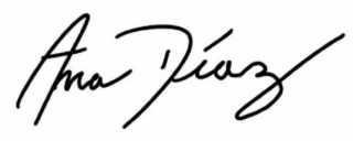 ANA DÍAZ logo