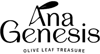 ANA GENESIS OLIVE LEAF TREASURE logo