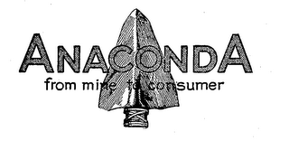 ANACONDA FROM MINE TO CONSUMER logo
