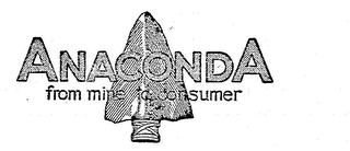 ANACONDA FROM MINE TO CONSUMER logo
