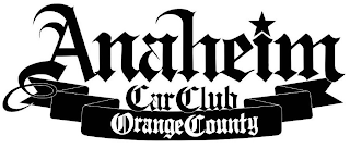 ANAHEIM CAR CLUB ORANGE COUNTY logo