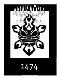 ANAKAONA 1474 logo