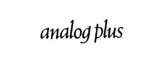 ANALOG PLUS logo