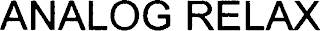 ANALOG RELAX logo