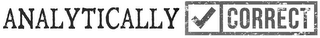 ANALYTICALLY CORRECT logo