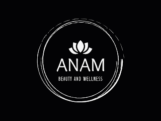 ANAM BEAUTY AND WELLNESS logo