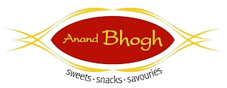 ANAND BHOGH SWEETS SNACKS SAVOURIES logo