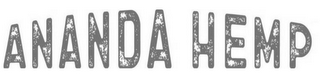ANANDA HEMP logo