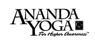 ANANDA YOGA FOR HIGHER AWARENESS logo