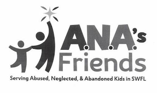 A.N.A.'S FRIENDS SERVING ABUSED, NEGLECTED, & ABANDONED KIDS IN SWFL logo