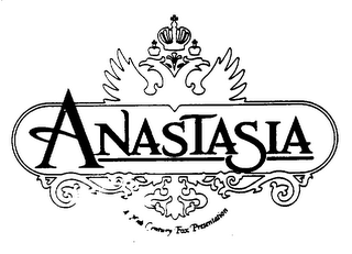 ANASTASIA A 20TH CENTURY FOX PRESENTATION logo