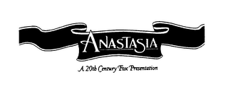 ANASTASIA A 20TH CENTURY FOX PRESENTATION logo