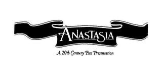 ANASTASIA A 20TH CENTURY FOX PRESENTATION logo