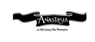 ANASTASIA A 20TH CENTURY FOX PRESENTATION logo
