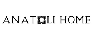 ANATOLI HOME logo