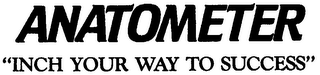 ANATOMETER "INCH YOUR WAY TO SUCCESS" logo