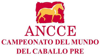 ANCCE CAMPEONATO DEL MUNDO DEL CABALLO PRE logo