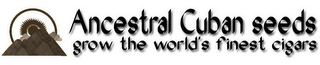 ANCESTRAL CUBAN SEEDS GROW THE WORLD'S FINEST CIGARS logo