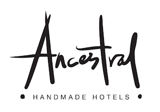 ANCESTRAL · HANDMADE HOTELS · logo