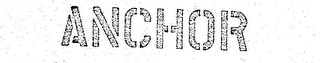 ANCHOR logo