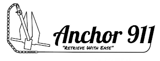ANCHOR 911 "RETRIEVE WITH EASE" logo