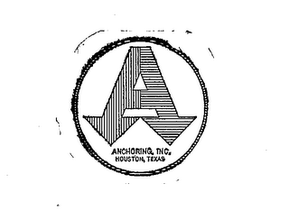 ANCHORING, INC.  HOUSTON TEXAS A logo