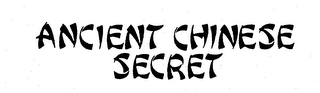ANCIENT CHINESE SECRET logo