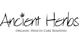ANCIENT HERBS ORGANIC HEALTH CARE REMEDIES logo