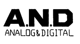 A.N.D ANALOG & DIGITAL logo