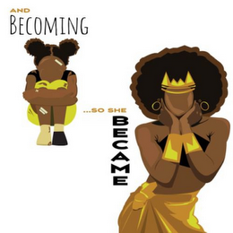 AND BECOMING... SO SHE BECAME logo