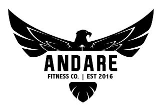 ANDARE FITNESS CO. EST 2016 logo