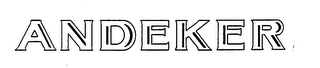 ANDEKER logo
