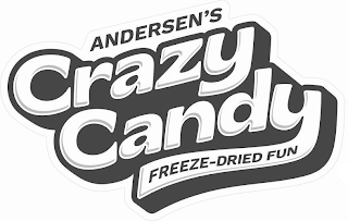 ANDERSEN'S CRAZY CANDY FREEZE-DRIED FUN logo