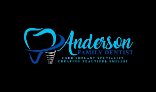 ANDERSON FAMILY DENTIST YOUR IMPLANT SPECIALIST CREATING BEAUTIFUL SMILES! logo