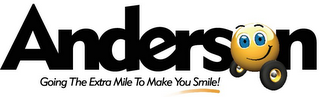 ANDERSON GOING THE EXTRA MILE TO MAKE YOU SMILE! logo