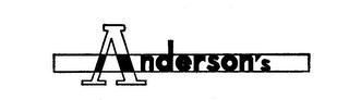 ANDERSON'S logo