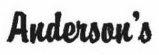ANDERSON'S logo