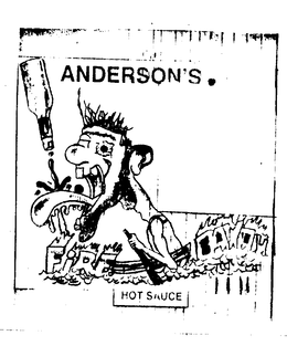 ANDERSON'S HOT SAUCE logo