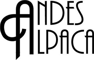 ANDES ALPACA logo