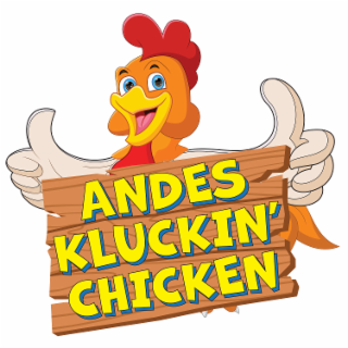 ANDES KLUCKIN' CHICKEN logo